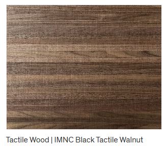 BLACK TACTILE WALNUT – NOCE CANALETTO